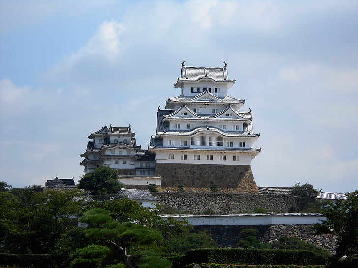 Himeji, Himeji vár, Japán, Ázsia, építészet, Kelet-ázsiai kultúra, Kína - Kelet-Ázsia