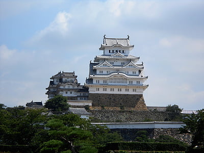 Himeji, hrad Himedži, Japonsko, Asie, Architektura, východoasijské kultury, Čína - východní Asie