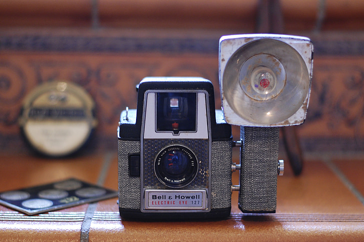 appareil photo, vieille caméra, photo, photographie, appareil photo ancien, appareil photo, vieux