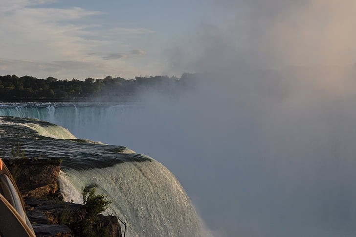 Niagara, Falls, Kanada, vodopád, hmla, prírodné, Ontario