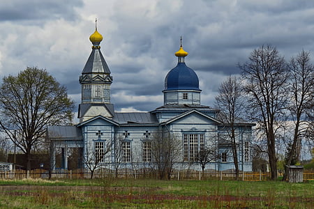 kostel, náboženství, chrám, křesťanství, ortodoxní, musiiky, ivankiv