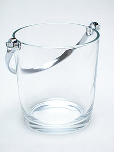 cooler, glass, about, background, white