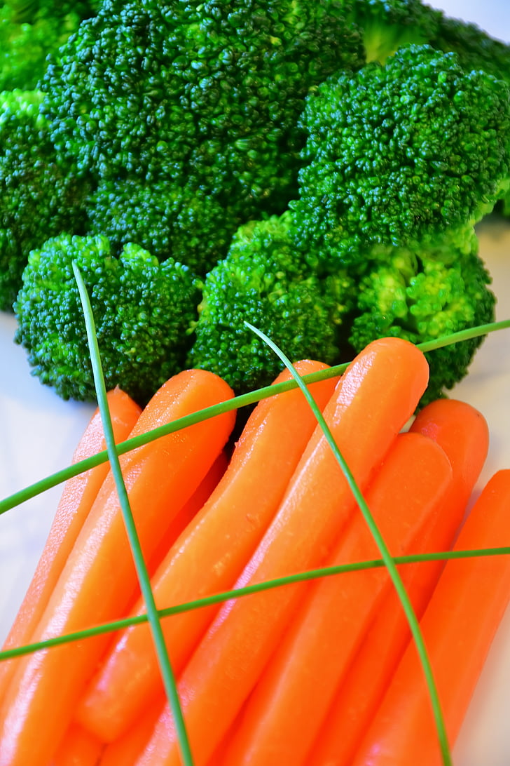 pastanagues, bròquil, remolatxa groc, verdures, pastanaga, aliments, vitamines