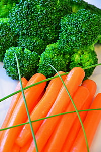 морковь, брокколи, желтой свеклы, овощи, морковь, питание, витамины