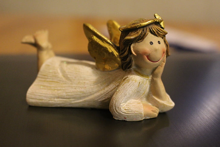 Navidad, Ángel, angel orando