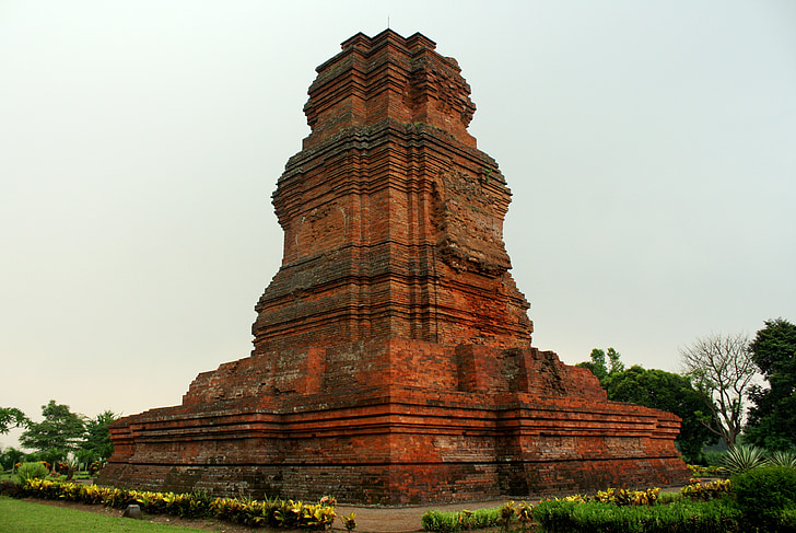 Candi berahu, mojokerto, Jawa timur, Java, indonéz, templom, Budha