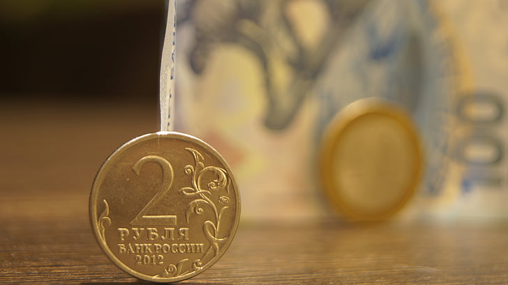 Belarus, koin, uang, koin, mata uang