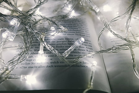 soyut, Sanat, bulanıklık, kitap, parlak, Noel, Noel ışıkları