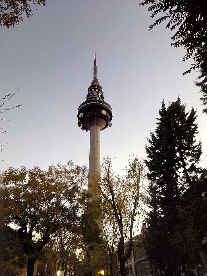 кула, парк, Градина, Мадрид, технология, комуникации, изкуствен характер