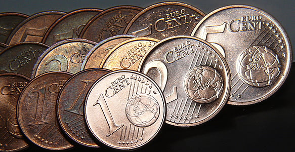 Cent, Einnahmen, Euro, Euro-cent, Euro-Geld, Europa, finanzielle