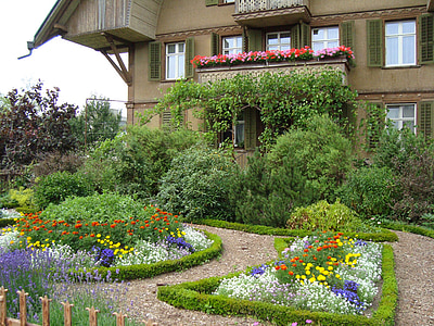 sumiswald, seoska kuća, vrt, Berner vrt, vrt, Berner doma