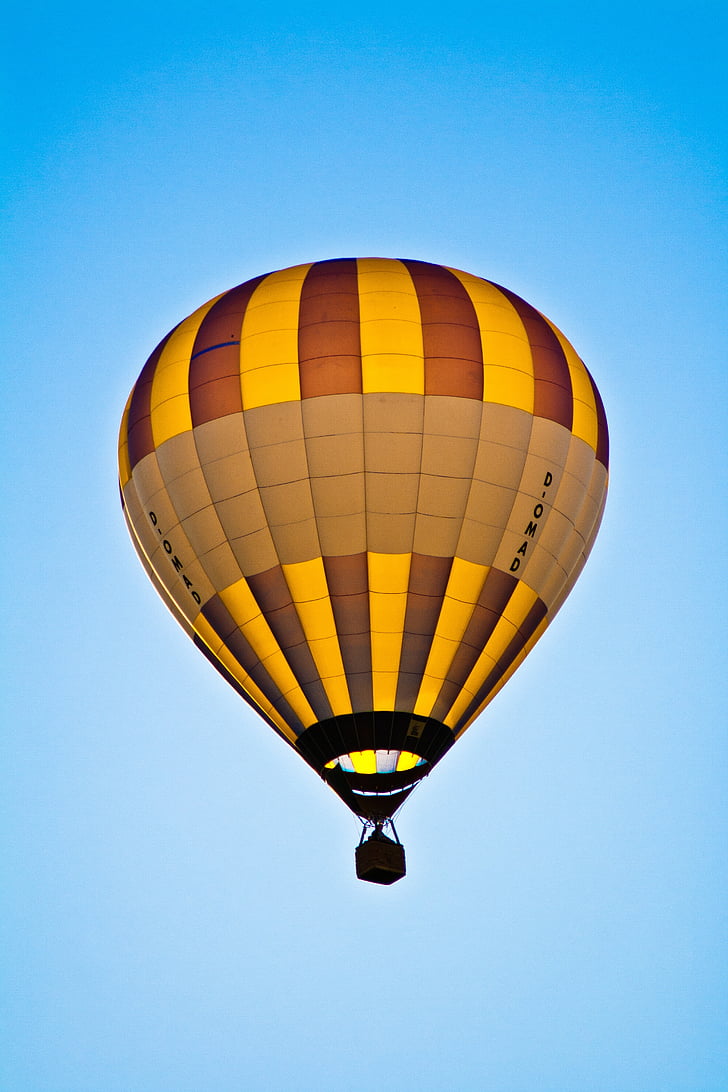 balionas, karšto oro balionas važiuoja, oreivių, skrydžio, dangus, nelaisvėje balionas, skristi