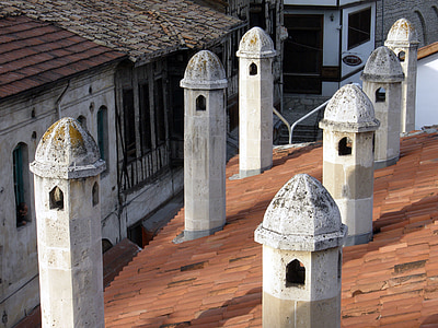 煙突, トルコ, safronbolu, 村, 伝統的な生活