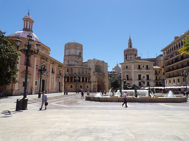 Španělsko, hodnota, Piazza, Katedrála