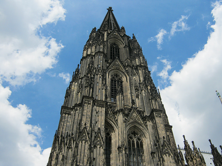 dom, Köln, arkitektur, landmärke, kyrkan, Domkyrkan