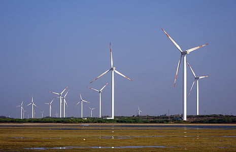 větrný mlýn, energii, alternativní, elektřina, větrný mlýn, moc, vítr