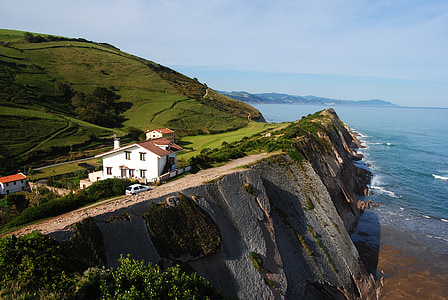 País Basc, Ruta de flysch, paisatge, Costa, Mar, platja, Àngel Pérez