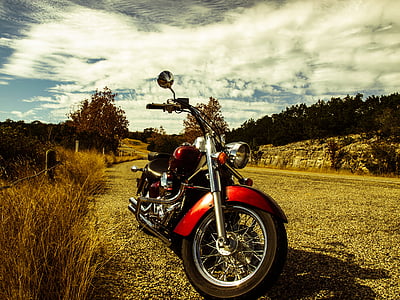 Motocykl, drogi, Motocykl, Biker, podróży, prędkość, Rider