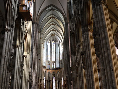 Dom, Kölnin katedraali, Maamerkki, kirkko, kristinusko, usko, katolilaisia
