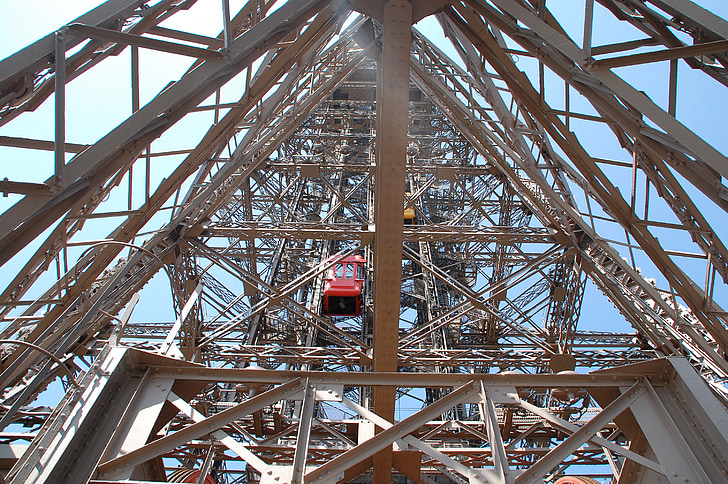 Eiffeltornet, Paris, Heritage, arkitektur, Hiss
