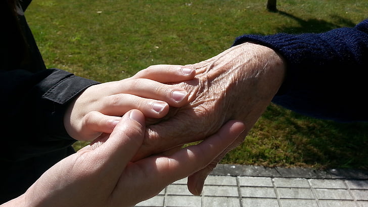 hands, generations, ages