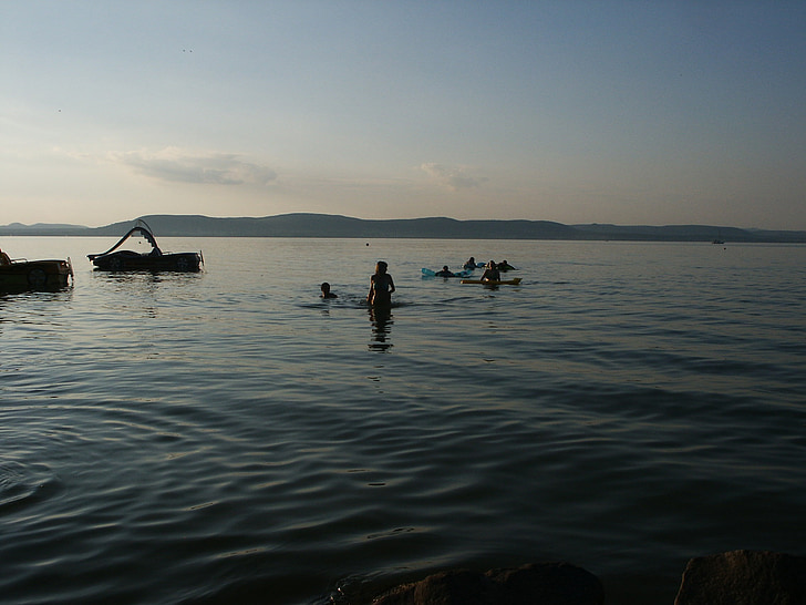balaton Gölü, Göl, naplemenete