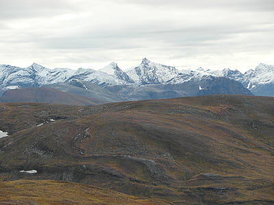 Tromso, vuoret, lumi, Norja, Pohjoinen, Scandinavia, luonnollinen