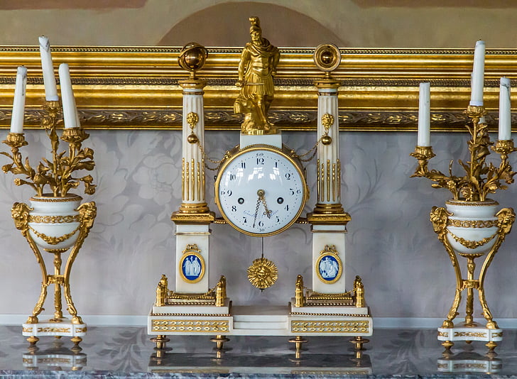 ceas, ceas, timp, ceas de masa, timp de, vechi, Antique