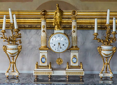 시계, 할아버지 시계, 시간, 테이블 시계, 시간, 오래 된, 골동품