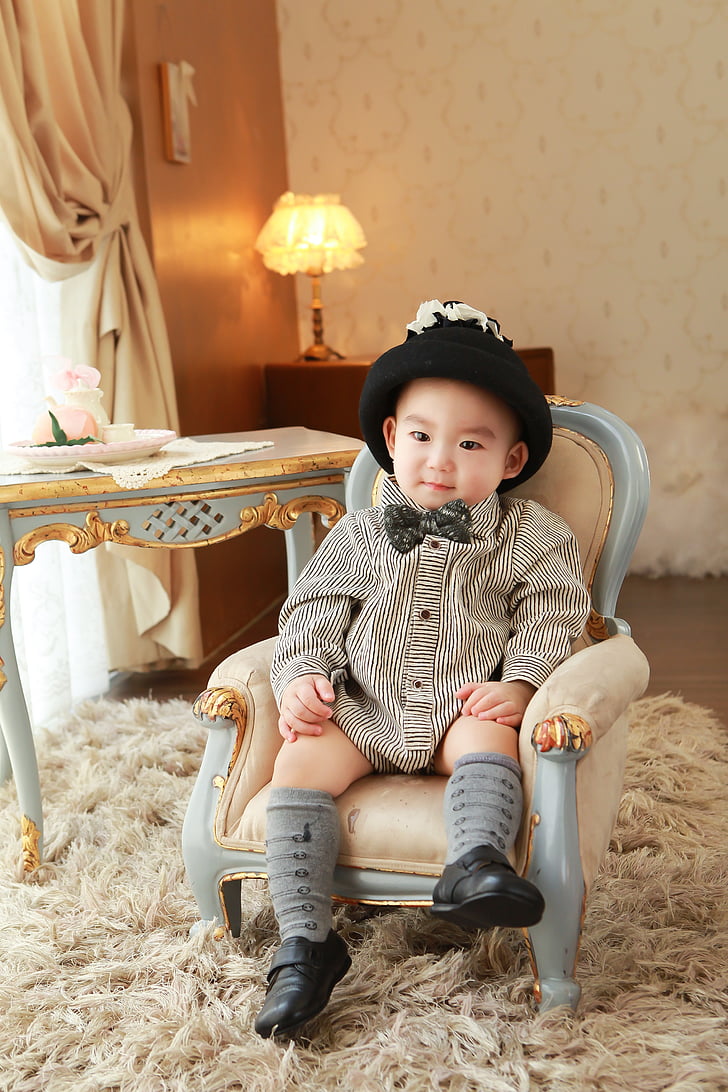 baby, boy, portraits, model, seating, chair
