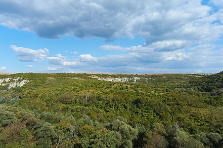 Ivanovo, prírodný park, Ruse lom, skaly, Forest