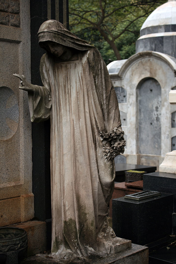 begraafplaats, graf kunst, sculpturen, het platform, Gothic, begrafenis, graven