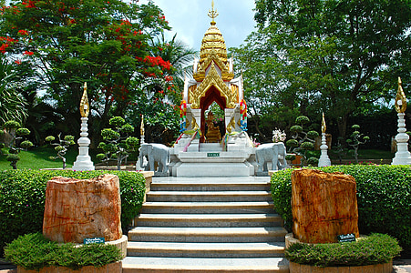 altar, divinitate, Pattaya, Thailanda