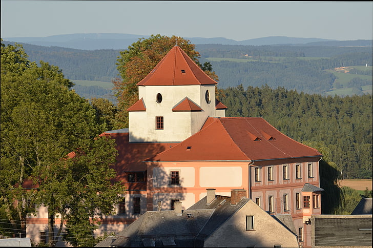 castle, schoenberg, vogtland