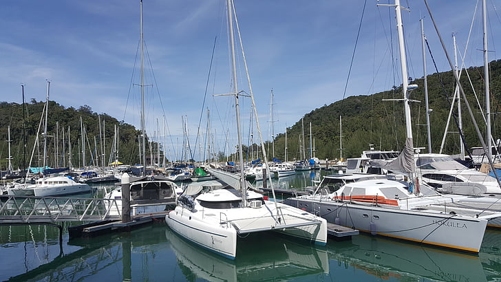 Yacht, barca, Catamarano