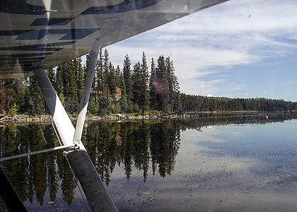 Hubička jezero, Britská Kolumbie, Kanada, voda, jezero, Příroda, přírodní rezervace