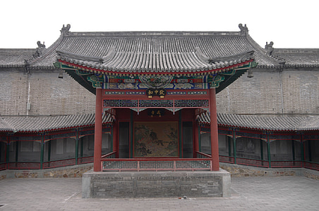Beijing, hvite skyens tempelet, taoistiske temple