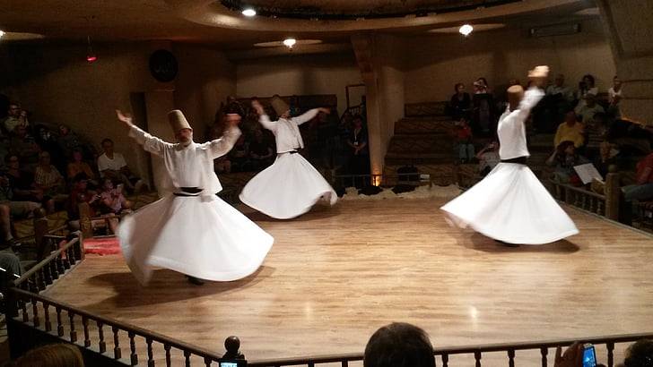 tanssi, dervishes, Turkki, Konya, Mevlana, häät, ihmiset
