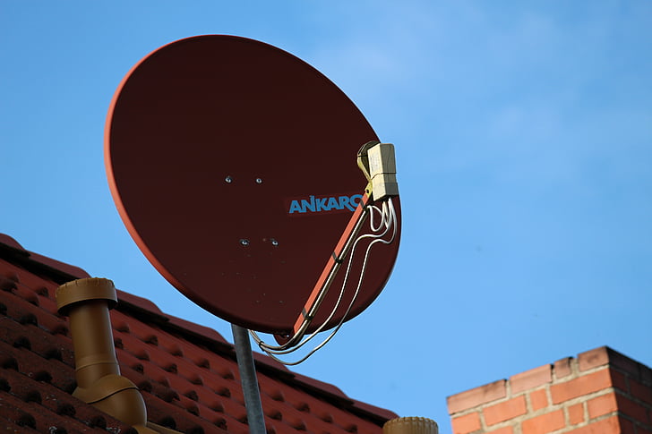 satelitenschuessel, antenna, tál, parabola antenna