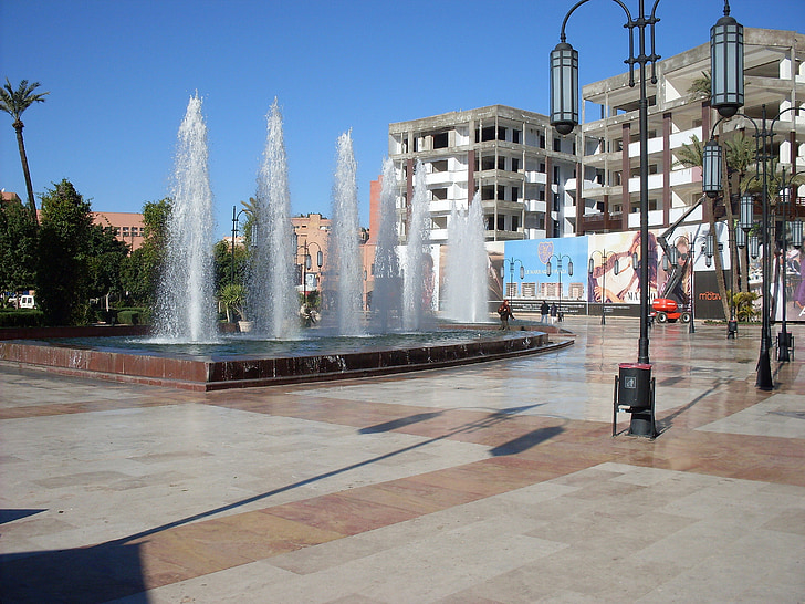 Marakech, Marrocos, Praça de Zara