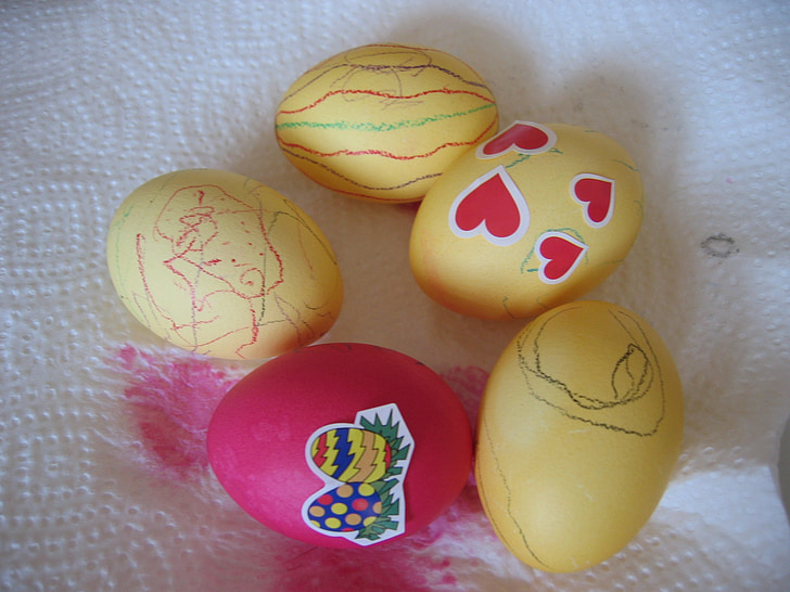 uovo di Pasqua, uova di Pasqua, uovo, colorato, Colore, vernice, Pasqua