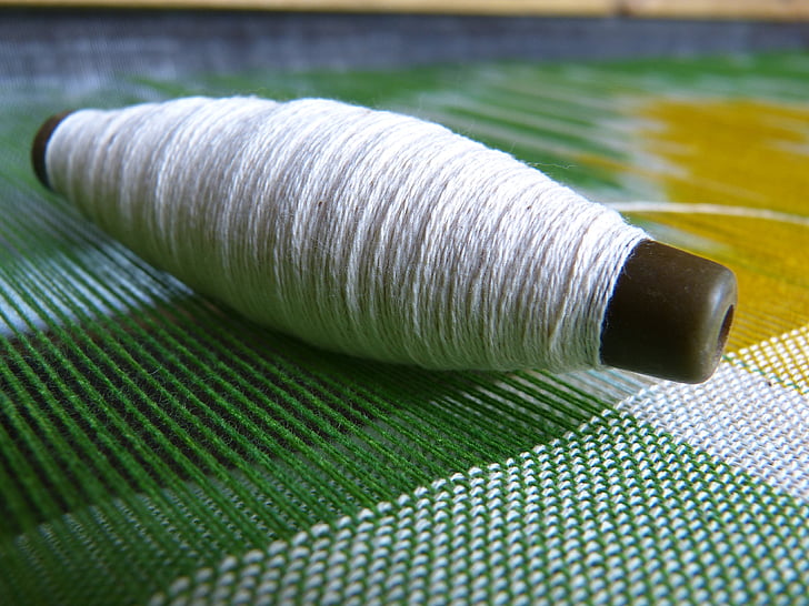 silkki, Lanka, Thread kela, Thread, kutoa, kangas