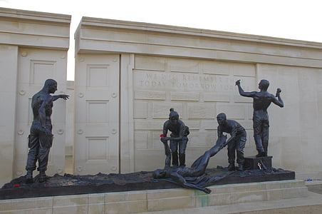sculpture, national memorial, staffordshire