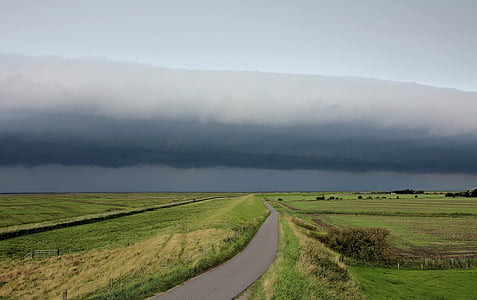 storm, storm front, cloud front, forward, dark clouds, sky, thundercloud