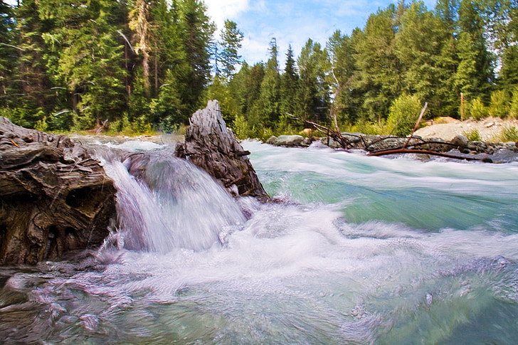 Wasserfall, Creek, fließendes Wasser, Stream, Natur, Wasser, Landschaft