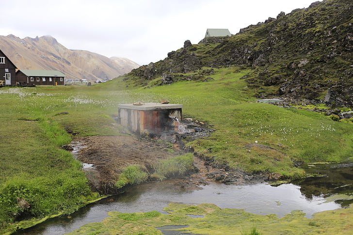 hot spring, youth, iceland