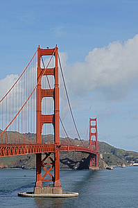 สะพาน, สหรัฐอเมริกา, ซานฟรานซิสโก, โครงสร้าง, สะพานโกลเด้นเกท, มณฑลซานฟรานซิสโก, แคลิฟอร์เนีย