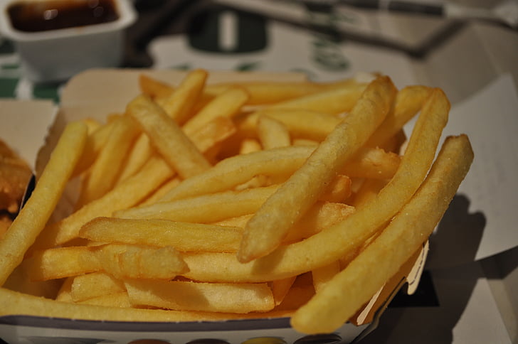 french fries, food, fast food