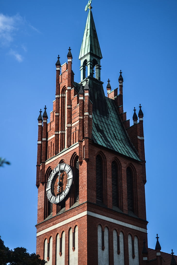 tornet, kyrkan, arkitektur, byggnad, katolska