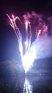 focuri de artificii, Partidul, Kassel, zissel, lumina, foc, pop